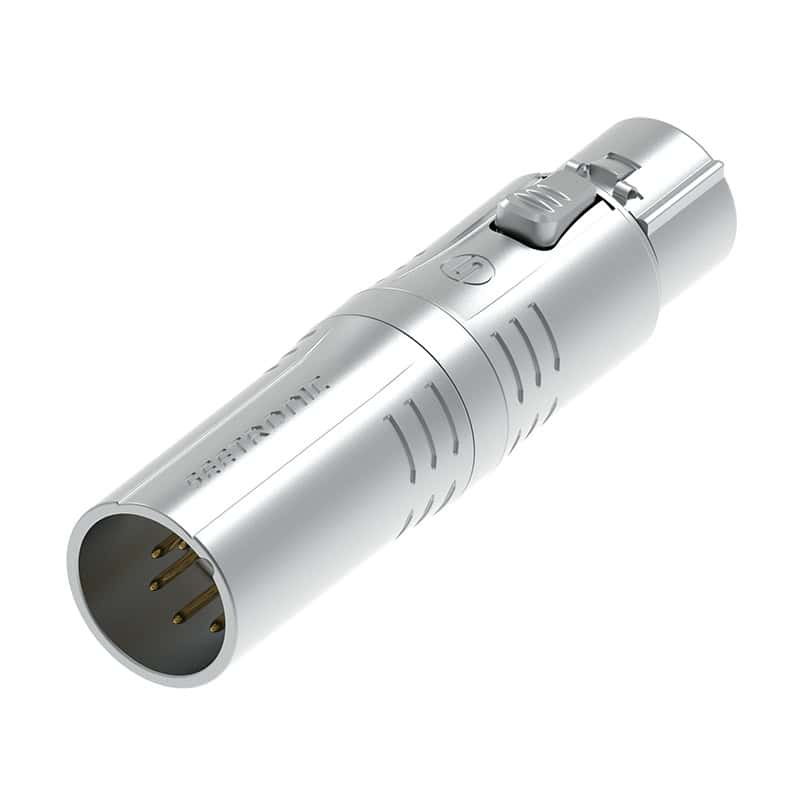 Seetronic - MA5M3F - Male 5 Pin XLR to Female 3 pin XLR adaptor