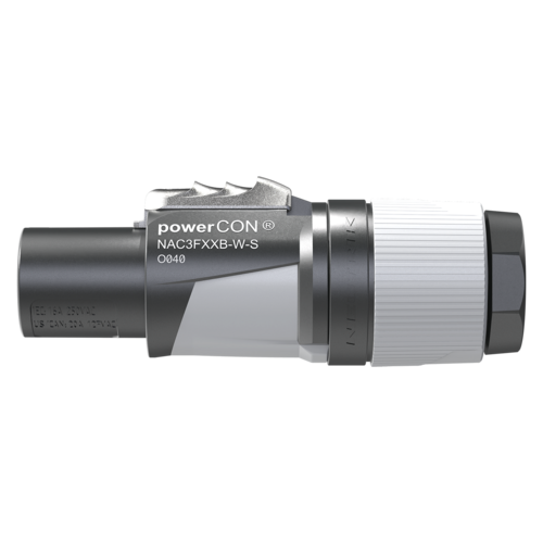 Neutrik - NAC3FXXB-W-S - Powercon Cable Connector (Power Out) (6mm-12mm cable)