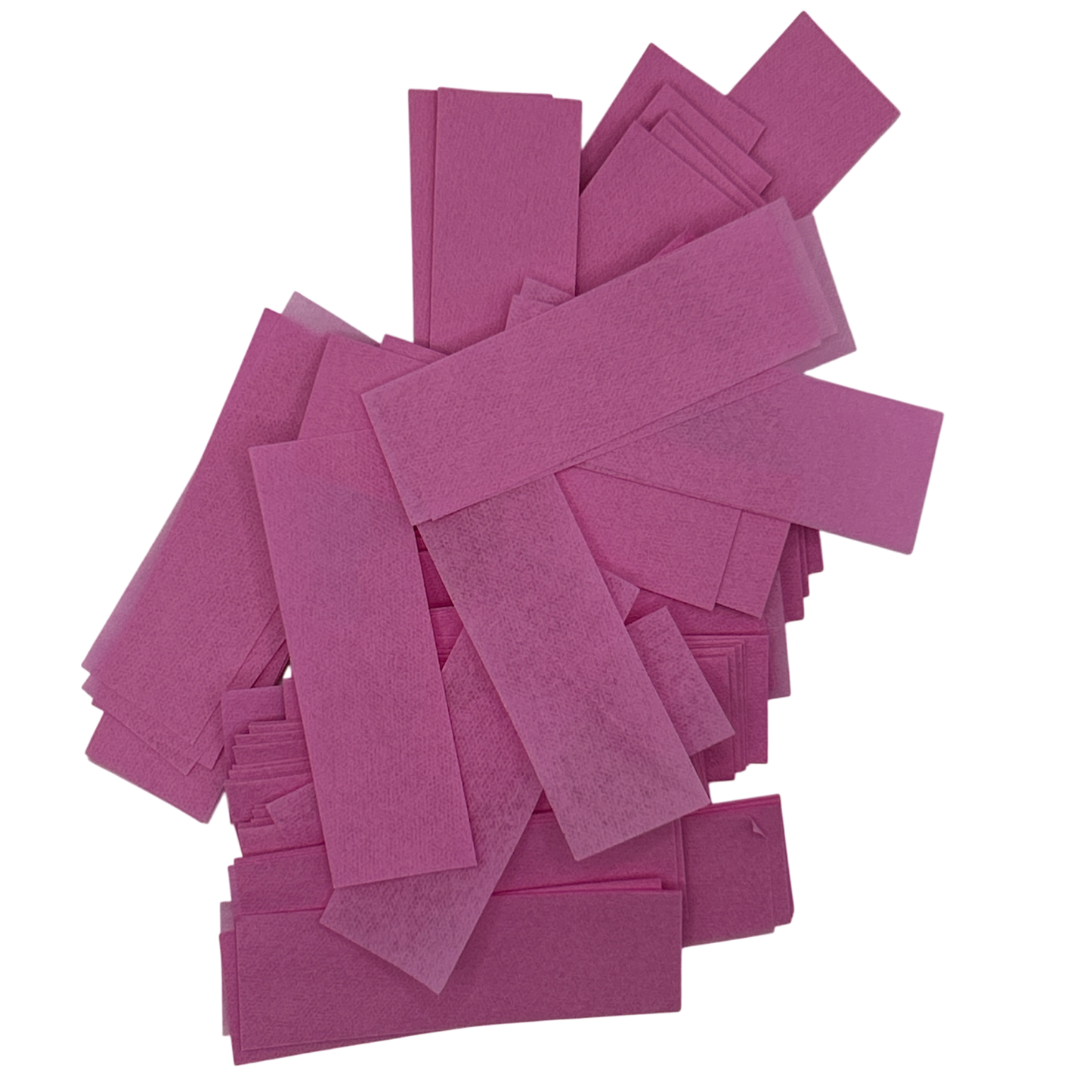 Flutter Paper - Flame Proof & Colourfast - 5cm x 1.5cm Rectangles - Pink - 1kg Bag