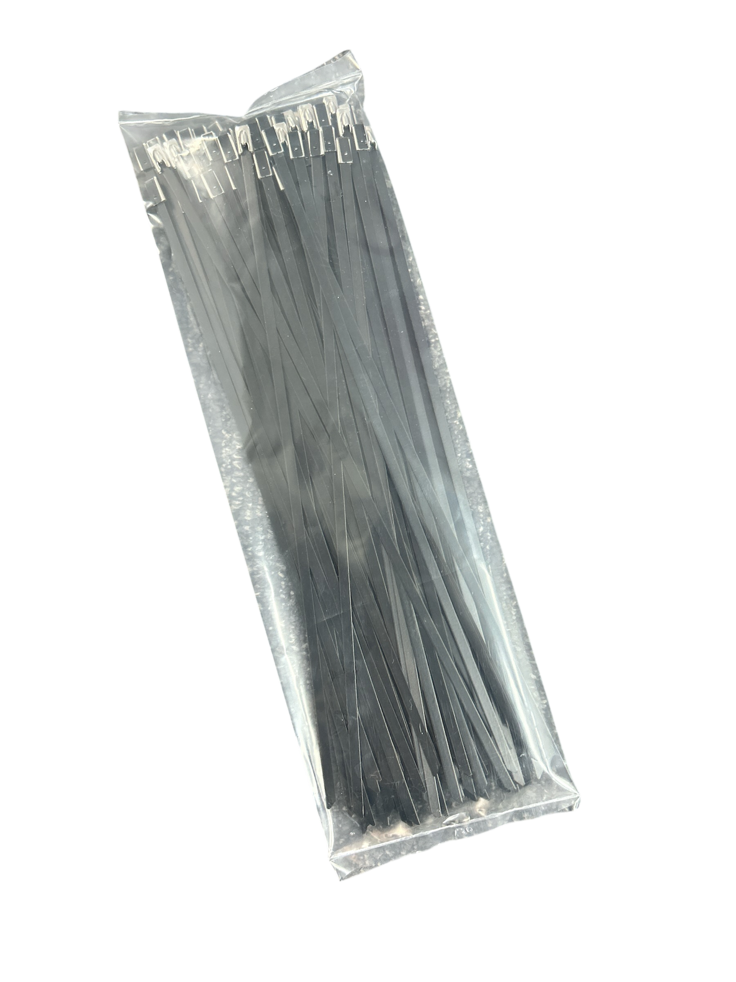 Cable Ties - Steel - Black - 4.6mm x 300mm Long - Pack of 100