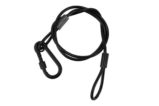 Event Lighting - SW4X800PBS - 4mm Black Safety Wire with screw - Black
