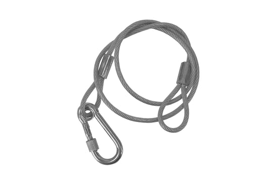 Event Lighting - SW4X800PCS - 4mm Safety Wire with screw - Silver