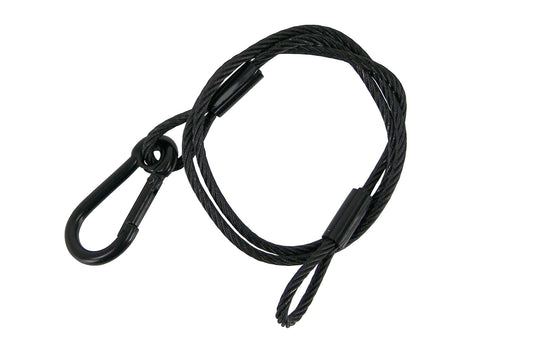 Event Lighting - SW4X800SSB - 4mm Stainless Steel Safety Wire - Black