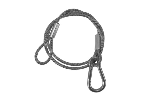 Event Lighting - SW4X800SSS - 4mm Stainless Steel Safety Wire - Silver