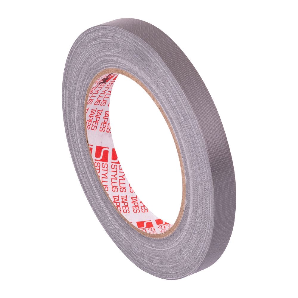 Stylus 352 Cloth Gaffer Tape / Mark Up Tape - Silver - 12mm X 25m