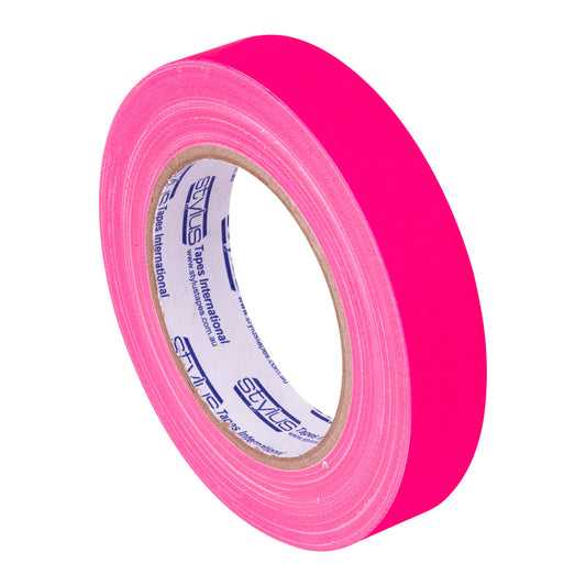 Stylus 3702 Neon Gaffer - Pink - 24mm X 25m Roll