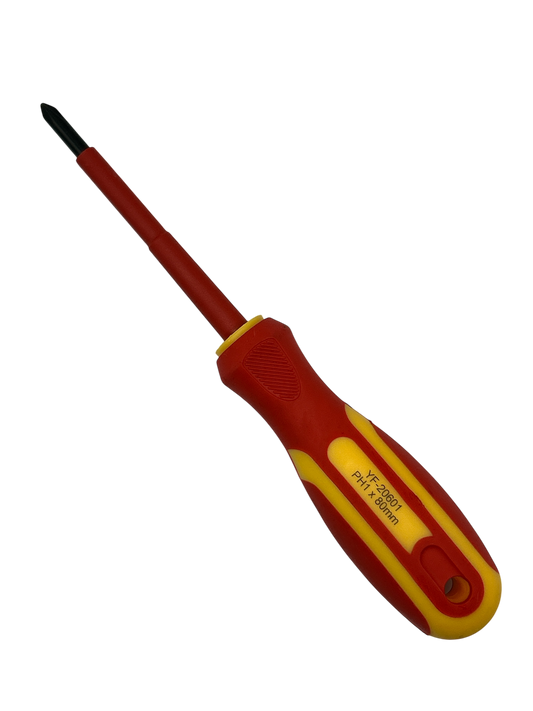 Screw Driver - VDE/1000v- Phillips Head - 1 x 80mm