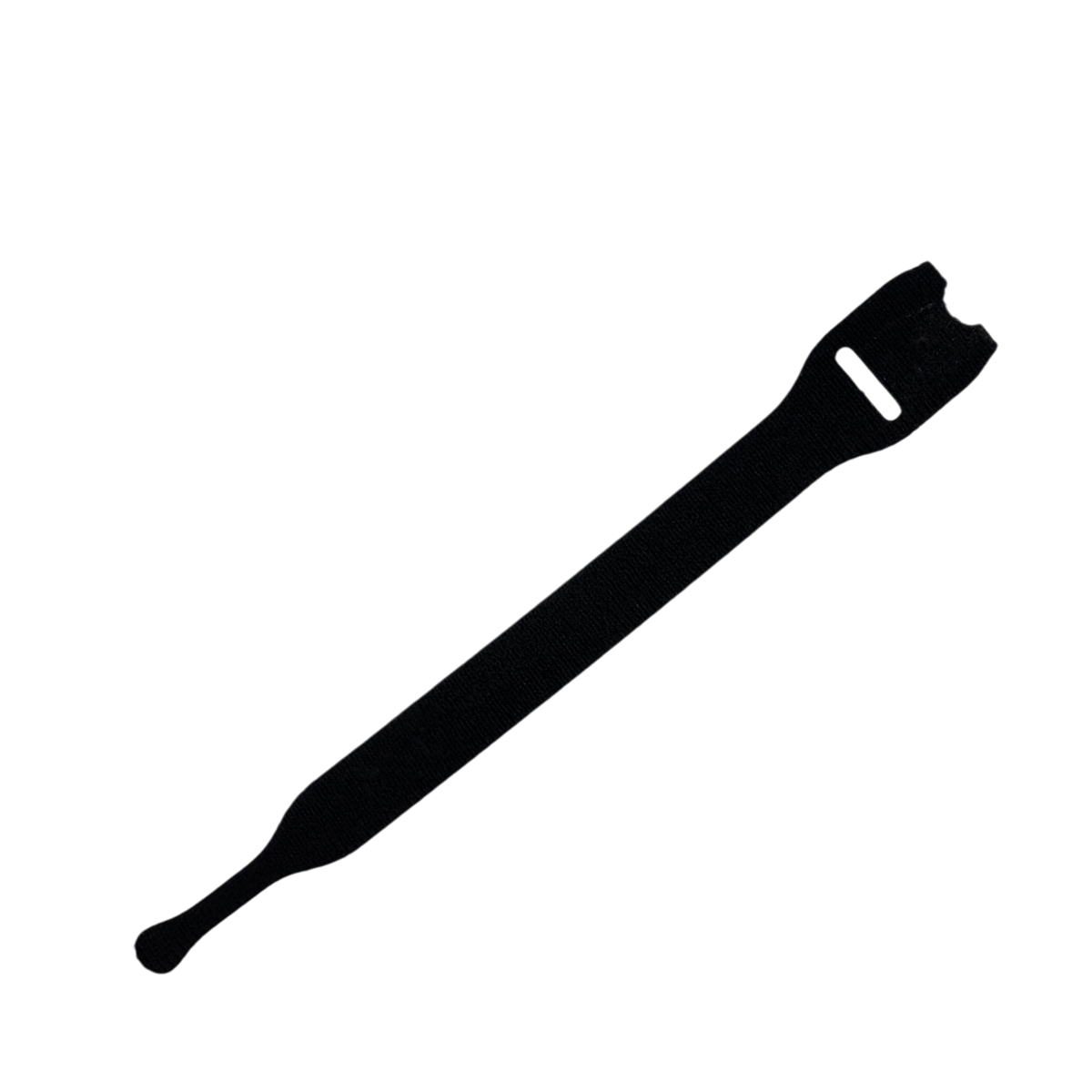 Velcro Tie - Black - 15mm x 200mm - Single Tie