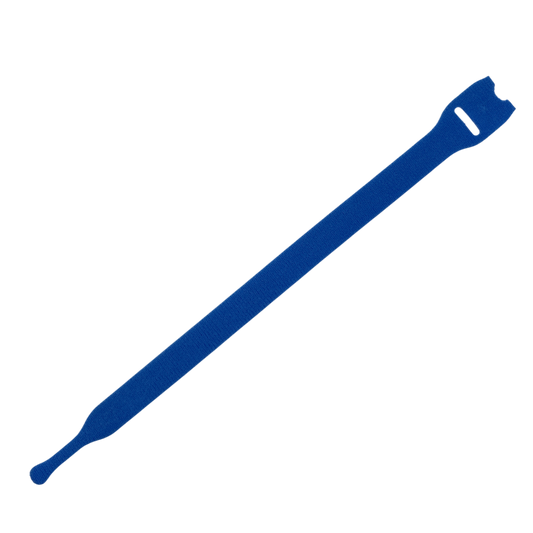 Velcro Tie - Blue - 15mm x 200mm - Single Tie