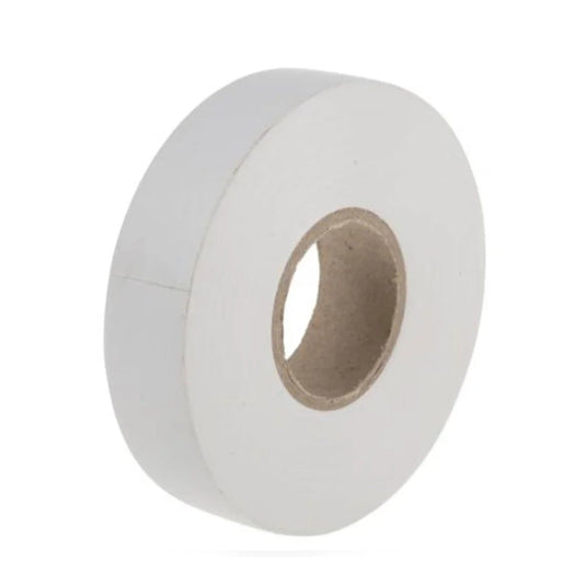 White PVC Electrical Tape - 18mm x 20m