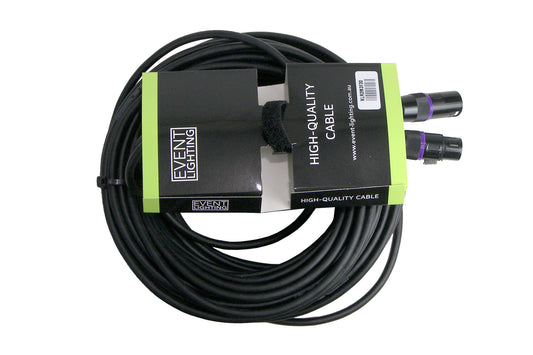 Event Lighting - XLR3M3F30 - Male 3 Pin XLR to Female 3 pin XLR cable - 30m Length