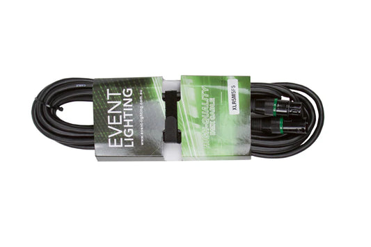 Event Lighting - XLR5M5F5 - Male 5 Pin XLR to Female 5 pin DMX cable - 5m Length