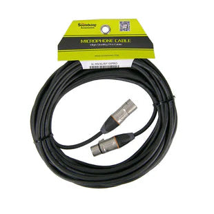 Sound King -XLRMXLRF20PRO -XLR 3 pin male to female professional grade cable - 20m