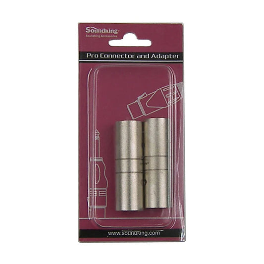 Sound King - XLRMXLRM - XLR 3 pin male to XLR 3 pin male adaptor (pair)