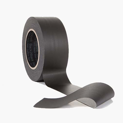 Le Mark - Magtape Back to Black Gaffer Tape - 50mm x 50m