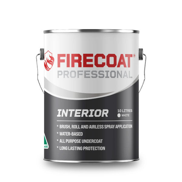 Firecoat - Professional Interior Fire Retardant Paint Undercoat - 10L