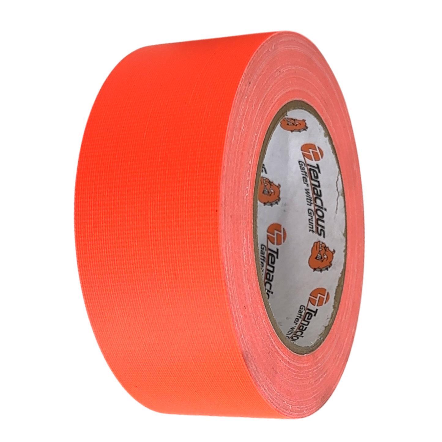 Tenacious FL166 Neon Gaffer - Cloth Matt - Orange - 12mm x 25m