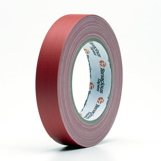 Tenacious K160 - Matte Cloth Tape - Red - 24mm x 25m